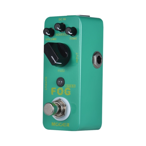 MOOER FOG Bass Fuzz Pedal de efectos de guitarra True Bypass Full Metal Shell