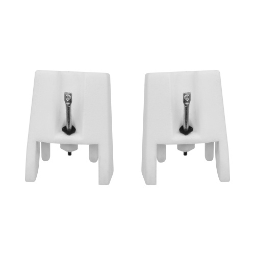 Giradischi Ago in zaffiro con punta in ceramica Punta dello stilo Ricambio per fonografia giradischi Compatibile con i lettori di dischi IOS OTTO Crosley Fisher Confezione da 2