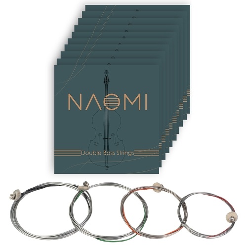 

NAOMI Double Bass ContraBass Strings Replacement Parts Steel String Set