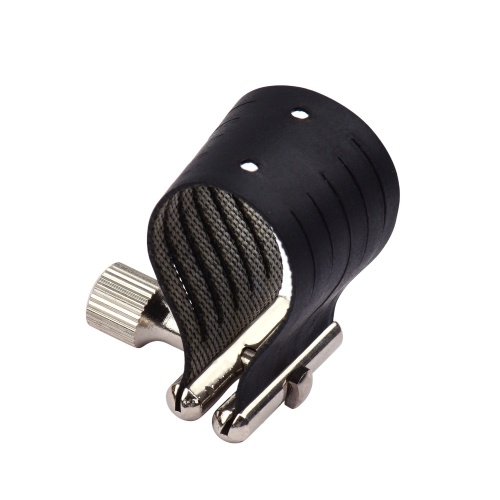 

Muslady Saxophone Ligature Компактная прочная лигатура саксофона для альт-саксофона Бакелитовый мундштук