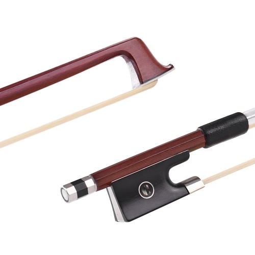 ammoon Concert Level 4/4 Violin Fiddle Bow Well Balanced IPE Wood Stick Ebony Horsehair 