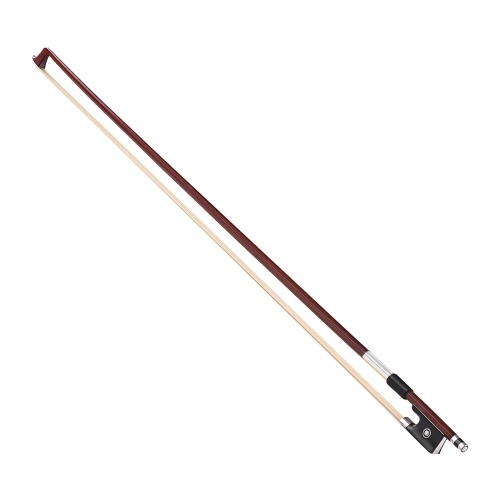 ammoon Concert Level 4/4 Violin Fiddle Bow Well Balanced IPE Wood Stick Ebony Horsehair 