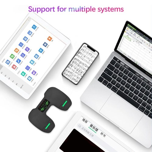 P2 Wireless Page Turner Pedal - Effortless Music Navigation for Tablets and Smartphones