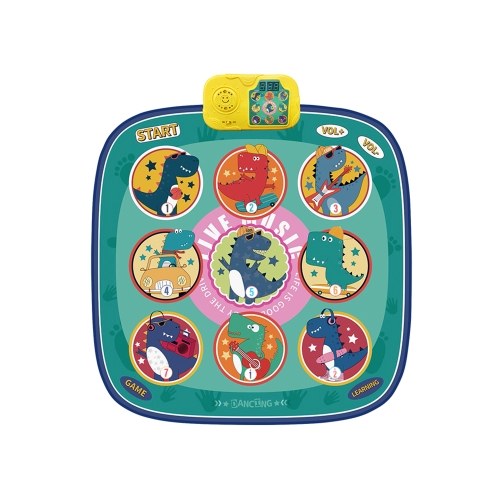 

Electronic Light-up Dance Mat - Multifunctional Game Pad with Three Modes and Digital Displays