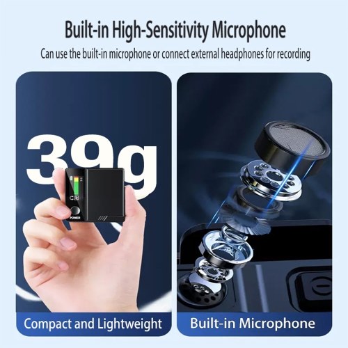 Portable A9 Professional Sound Card Voice Changer: Transform Your Voice with 11 Effects, Built-in Mic, and Color Screen Display 