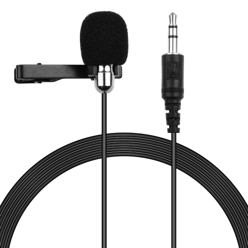 

Lavalier Microphone Clip-on Omnidirectional Mic