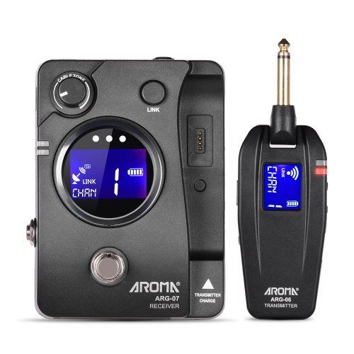 

AROMA ARG-07 Guitar Wireless Transmission System(Transmisster & Receiver)