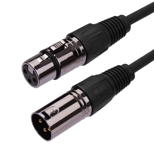 3-Pin Microphone Cable XLR Audio Cable Male to Female 3 meters / 9.8ft