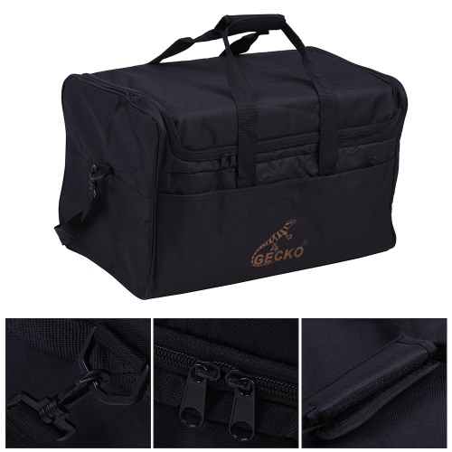 

GECKO L03 Standard Adult Cajon Box Drum Bag Backpack Case 600D 5MM Cotton Padding with Carry Handle Shoulder Strap