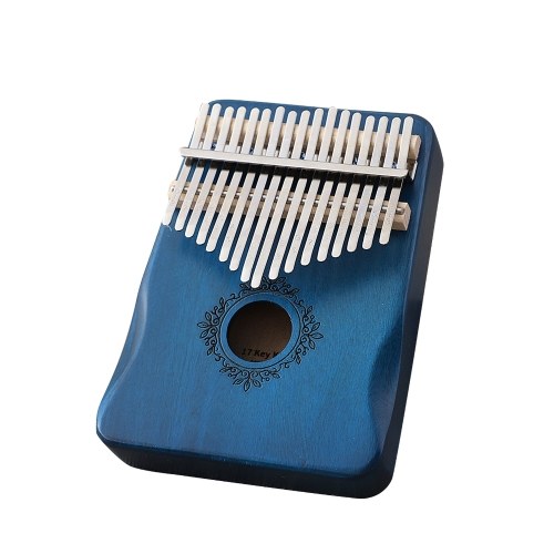 

17 Keys Portable Thumb Piano Beginner Instrument Finger Piano Mbira Small Musical Toys