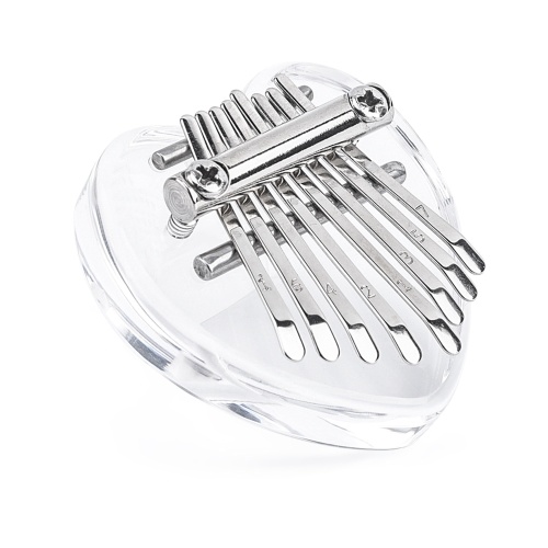 

8 Key Kalimba Mini Thumb Piano Finger Piano Transparent Acrylic Finger Keyboard Musical Instrument