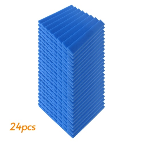 

12pcs 12*12*1in Studio Acoustic Foams Panels Sound Insulation Soundproof Sound Absorbing Foam Wall Deadening Flame-retardant