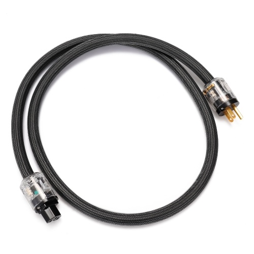 

Pure Copper with Shielded HiFi Power Cord Professional Audio AC Amplifier Wire AC Power Cable