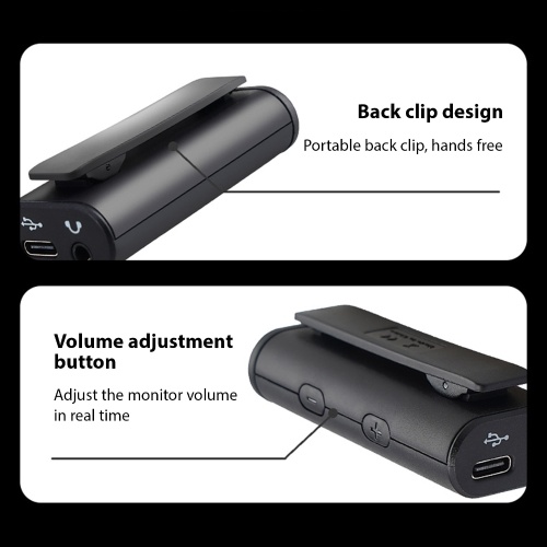 JOYO Guitar Audio Interface Portable Mini Recording Sound Card Lightweight with Type-C and Conversion Adapter 