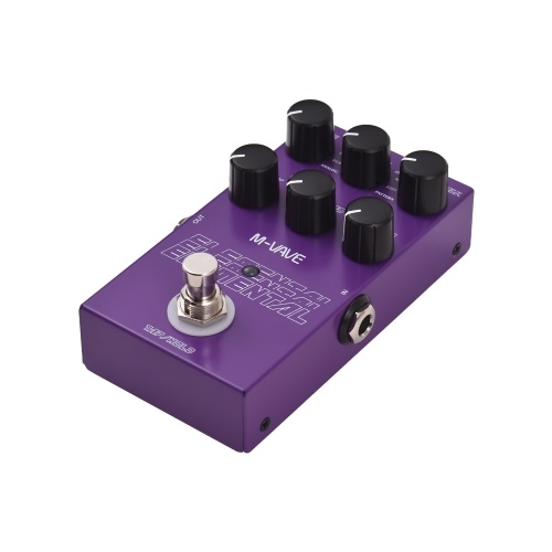 M-VAVE ELEMENTAL Delay Pedal: 9 Delay Effects, High-Performance DSP & Easy Control Knobs 