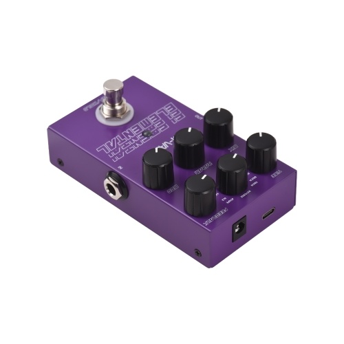 M-VAVE ELEMENTAL Delay Pedal: 9 Delay Effects, High-Performance DSP & Easy Control Knobs 