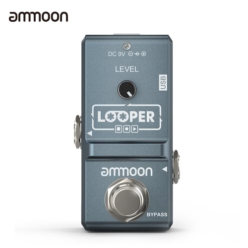 ammoon AP-09 Nano Series Loop Electric Guitar Effect Pedal Looper True