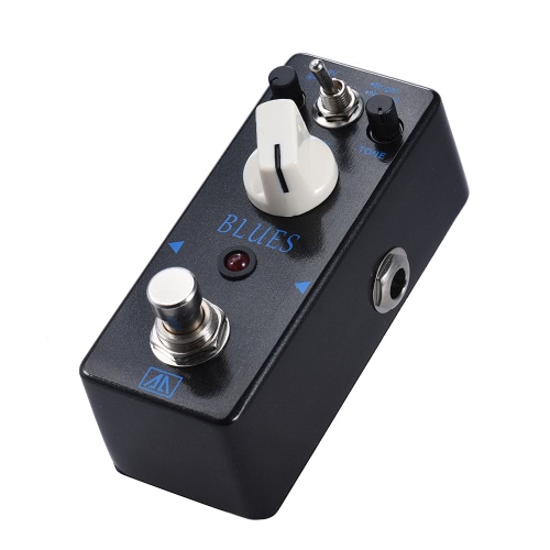 AROMA ABY-5 Classic Blues Style Overdrive Guitar Effect Pedal 2 Modes Aluminum Alloy Body True Bypass