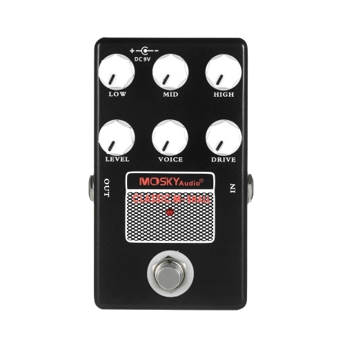 

MOSKYaudio CLASSIC M-SHALL Симулятор динамика Кабинет Симулятор Педаль эффектов гитары