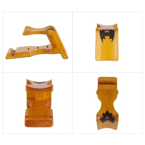 

4 in 1 Deskside Guitar Neck Support String Instrument Neck Rest Cradle Support Pillow for Acoustic Electric Guitar Bass