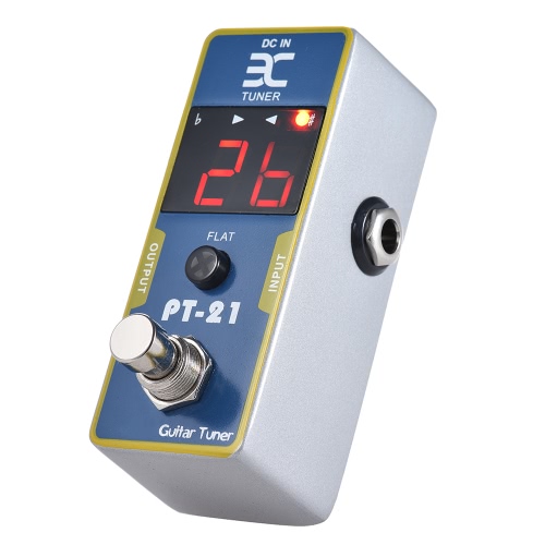 

ENO EX PT-21 Guitar Tuner Pedal Full Metal Shell True Bypass