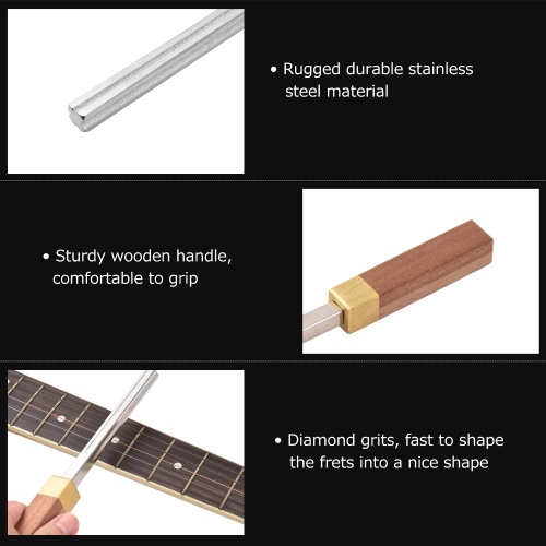MX0277D Diamond Guitar Fret File: Precision Tool for Perfect Fretwork