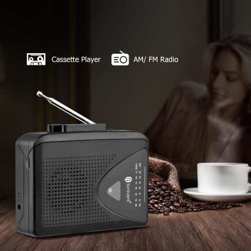 TONIVENT TON009 Portable Cassette Player 3 in 1 Function Of Cassette Player 