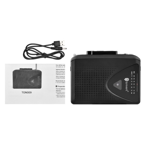 TONIVENT TON009 Portable Cassette Player 3 in 1 Function Of Cassette Player 