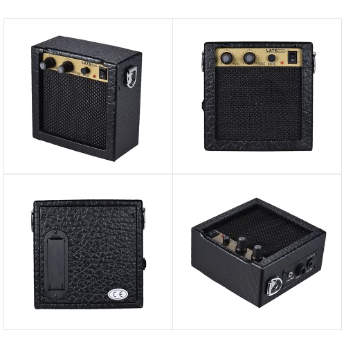 Mini Guitar Bass Ukulele Ukelele Amp Amplifier Speaker