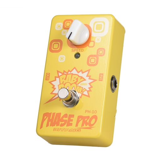 

BIYANG PH-10 BABY BOOM Series Phase Pro Guitar Effect Pedal True Bypass Full Metal Shell