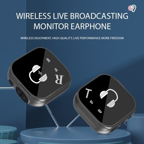5.8G Wireless In Ear Monitor System Wireless IEM System with Transmitter Receiver 