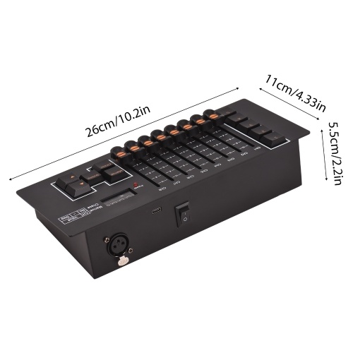 DMX Controller DMX 512 40 Channel Stage DJ Light Controller for DJ Lights Party Light Shows Disco Pub 