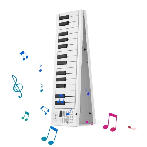 Bigfun BF-960 Foldable Electronic Piano - LED Display, Rechargeable, With Carrying Bag 