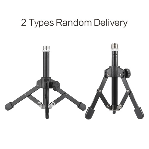 MS-12 Mini Foldable Desktop Tabletop Tripod Microphone Mic Stand Holder