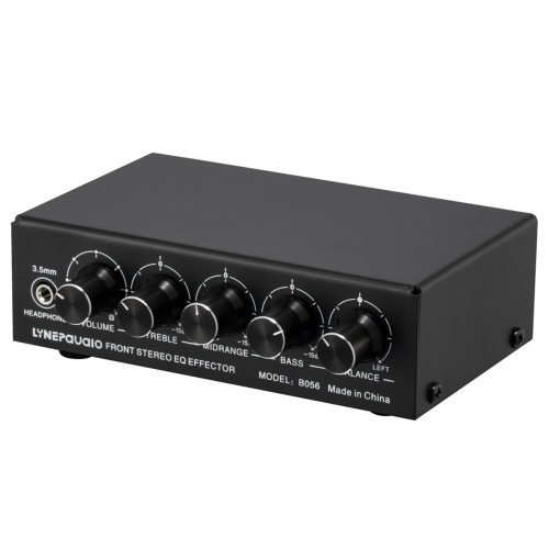 

Stereo Preamplifier Preamp Stereo Toner High/Medium/Bass Adjuster 3-Channel Sound Mixer