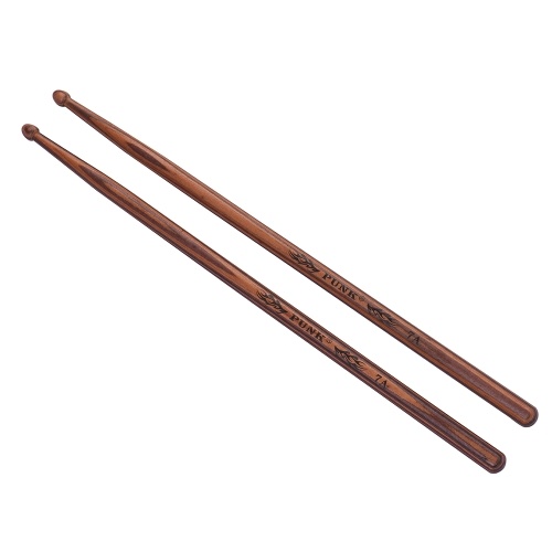 One Pair of 7A Wooden Drumsticks Drum Sticks Maple Wood Drum Set Accessories