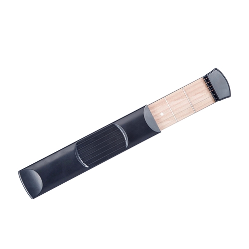 Pocket portatile tipo di mano Strumento di pratica Dita Trainer 6 tasti per i giocatori di chitarra e principianti