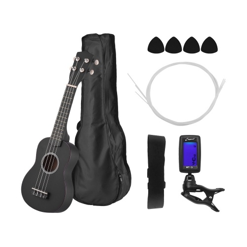 Ukulele soprano acustico colorato a 21 pollici
