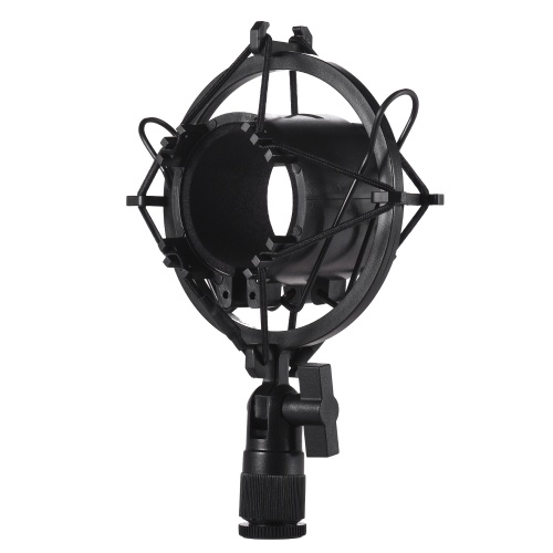 Univerdal Microfono a condensatore Mic Shock Mount Holder Staffa in plastica