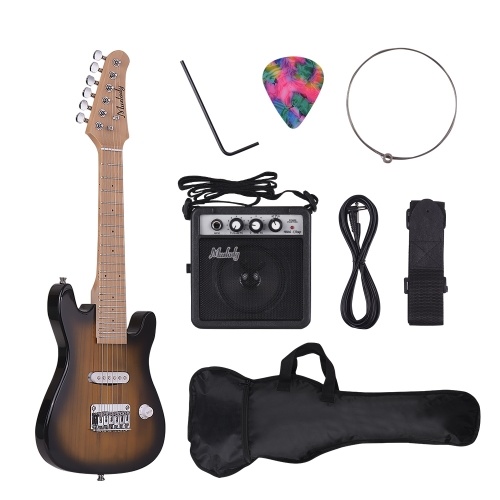 

Muslady 28 Inch Kids Children ST Electric Guitar Kit