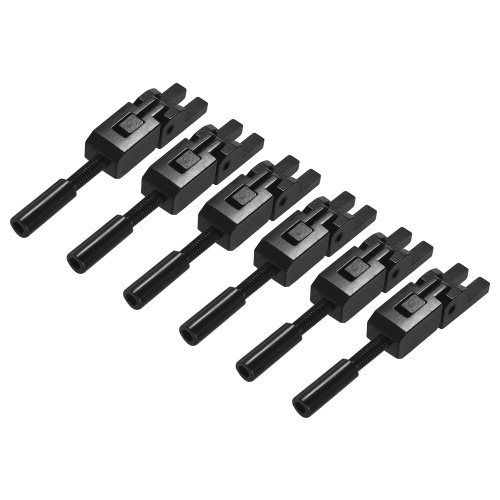 Electric Guitar Tremolo Bridge Locked String Saddles String Lock Guitar Parts Accessories, Pack of 6pcs
