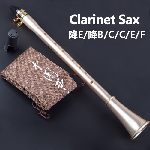 

Pocket Clarinet Sax Mini Portable Clarinet-Saxophone Little Saxophone With Carrying Bag Woodwind Instrument