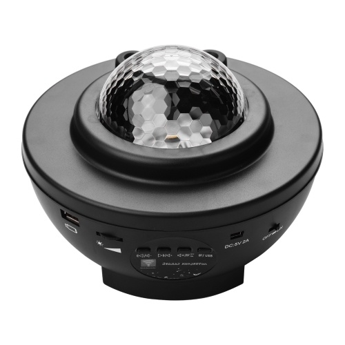 Muslady LED Galaxy Starry projetor lâmpada luz BT Music Speaker RGBW Lighting Controle de som