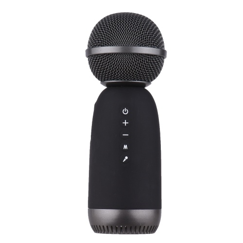 Ammoon MC-001 Microphone BT sans fil Micro de karaoké portable