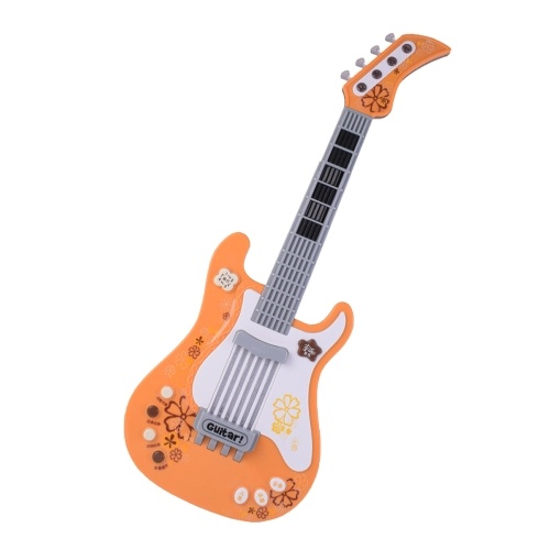 Guitarra musical infantil Instrumento de brinquedo musical elétrico