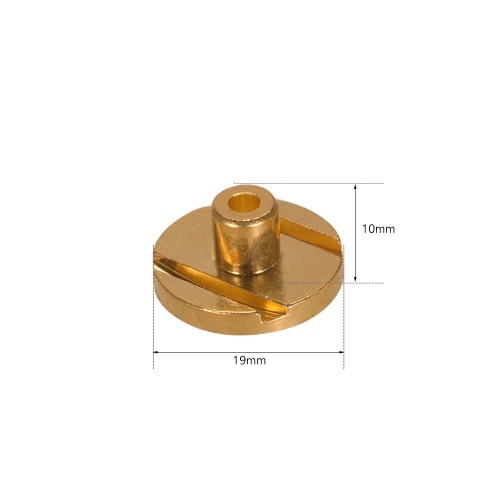 2pcs Electric Bass String Retainers Bass Guitar Replacement Parts Accessories with Mounting Screws