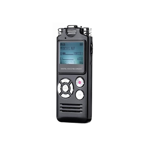 

8GB Portable Digital Voice Recorder Dual Microphones MP3 Music Player