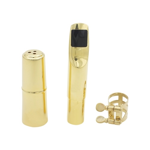 

Second Hand Alto Sax Saxophone 5C Mouthpiece Metal with Mouthpiece Pads