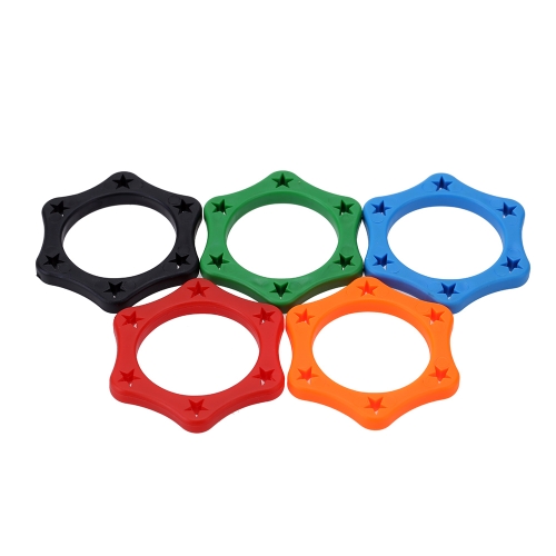 5pcs Rubber Wireless Handheld Microphone Anti-rolling Protection Ring