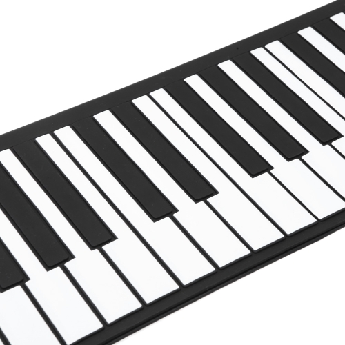 flessibile roll up elettronico di pianoforte tastiera virtuale portatile 61 tasti